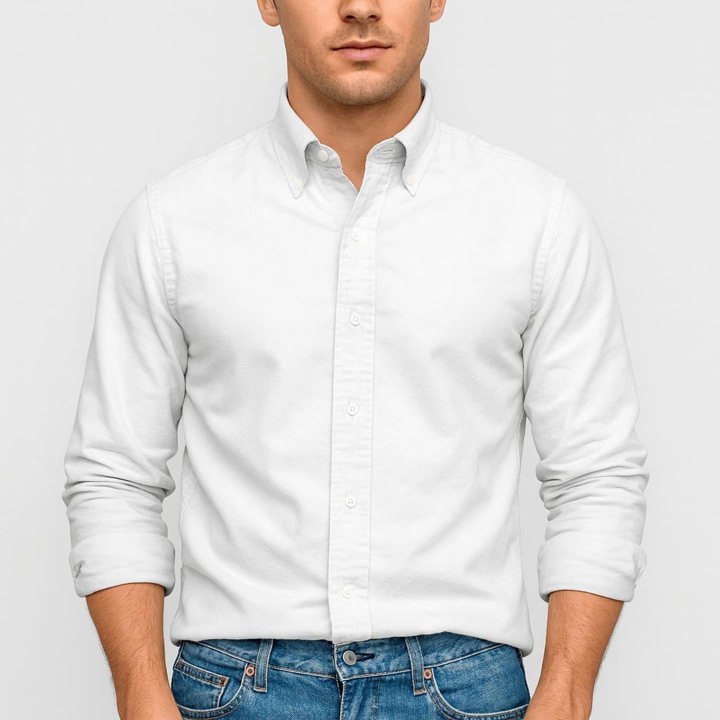 Elegancka koszula z długim rękawem dla pewnej elegancji i wygody