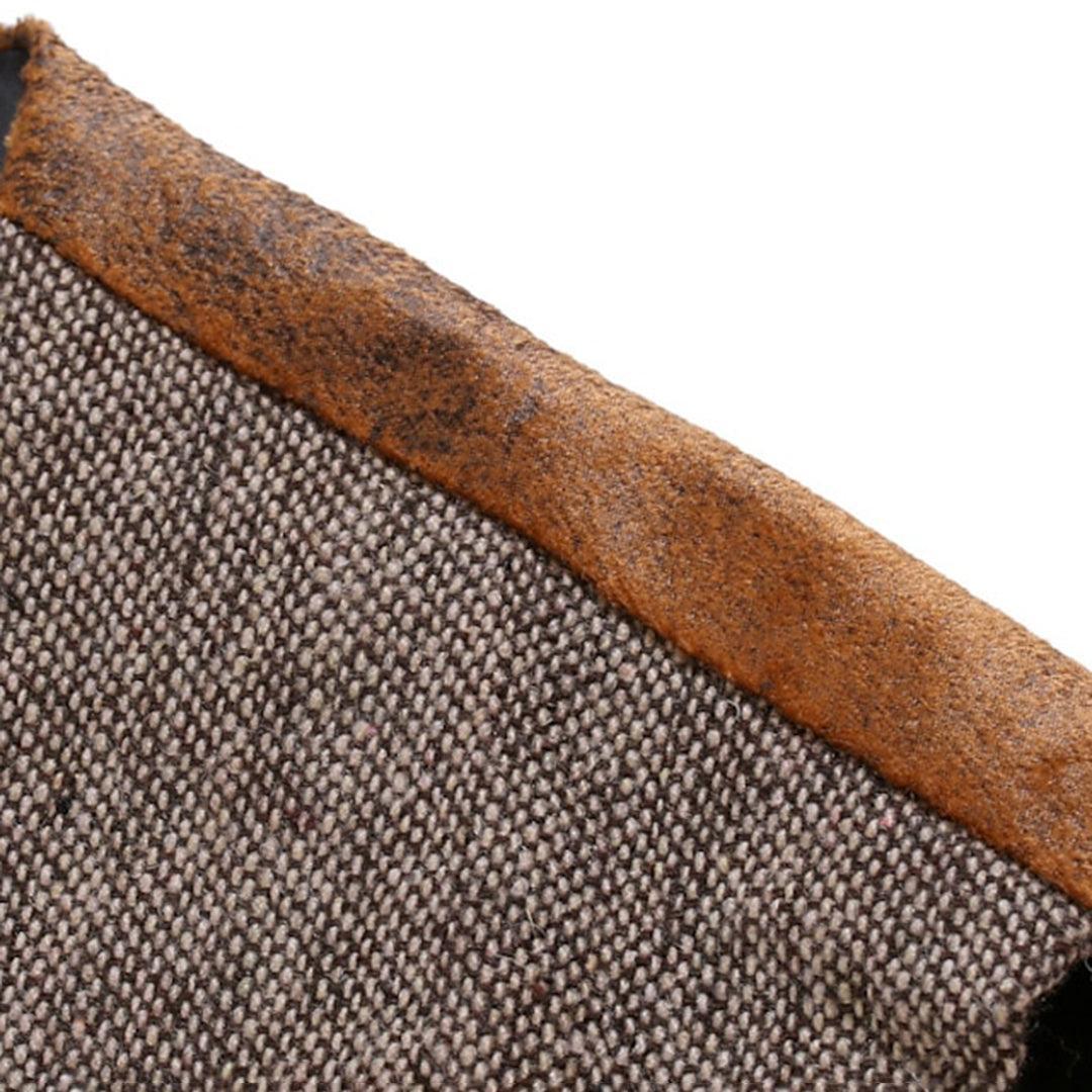 Kamizelka skórzana dla mężczyzn - stylowa, wysokiej jakości, swobodna elegancja