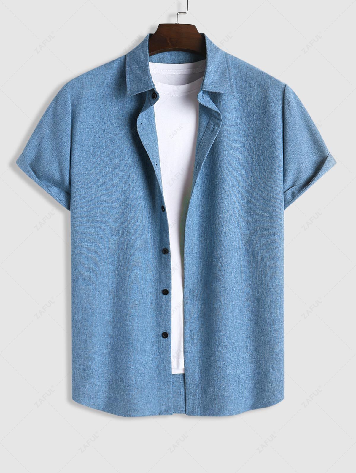 Kompletny zestawy z koszulą zapinaną na guziki i spodniami ze ściągaczem