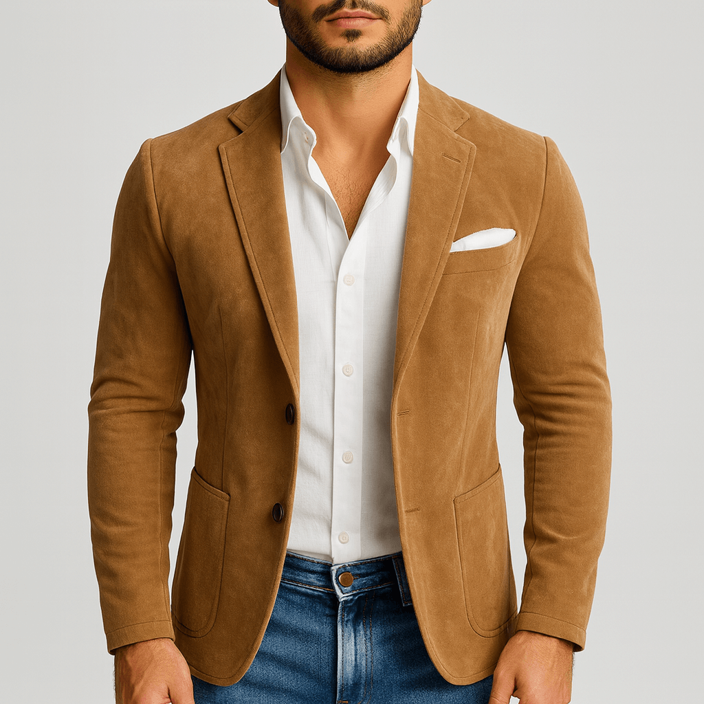 Noirski | Klasyczna marynarka zapinana na dwa guziki