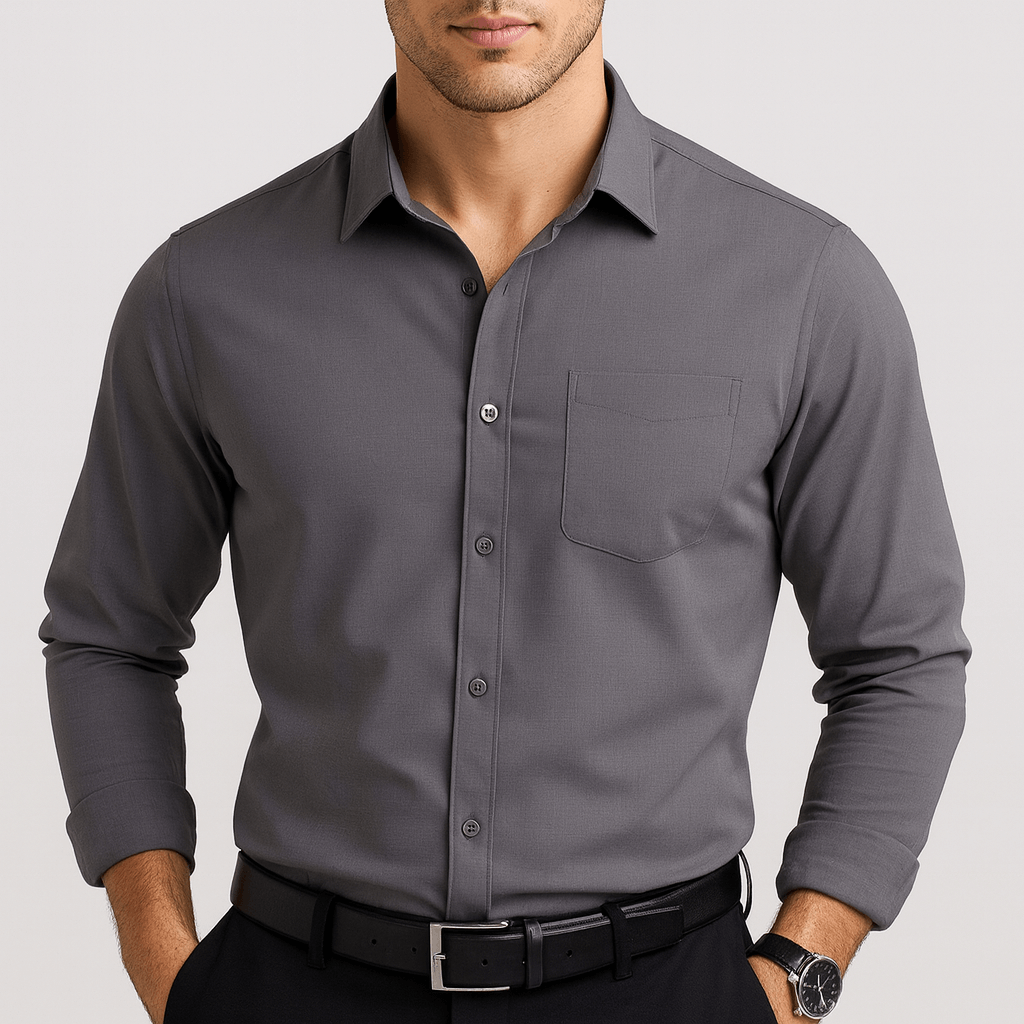 Noirski | Koszula biznesowa formalna o regularnym kroju