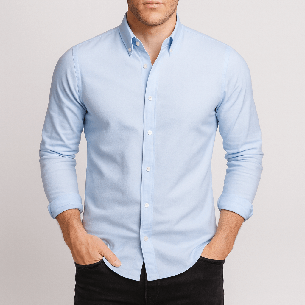 Noirski | Koszula formalna z ukrytym zamkiem