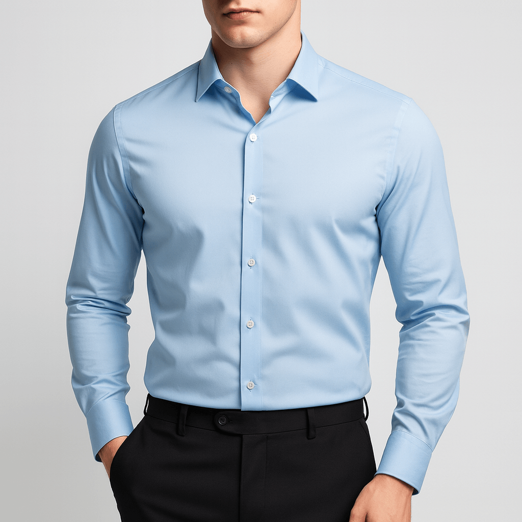 Noirski | Lekka formalna koszula z długimi rękawami