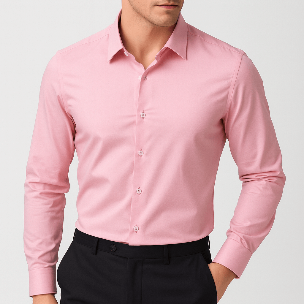 Noirski | Lekka formalna koszula z długimi rękawami