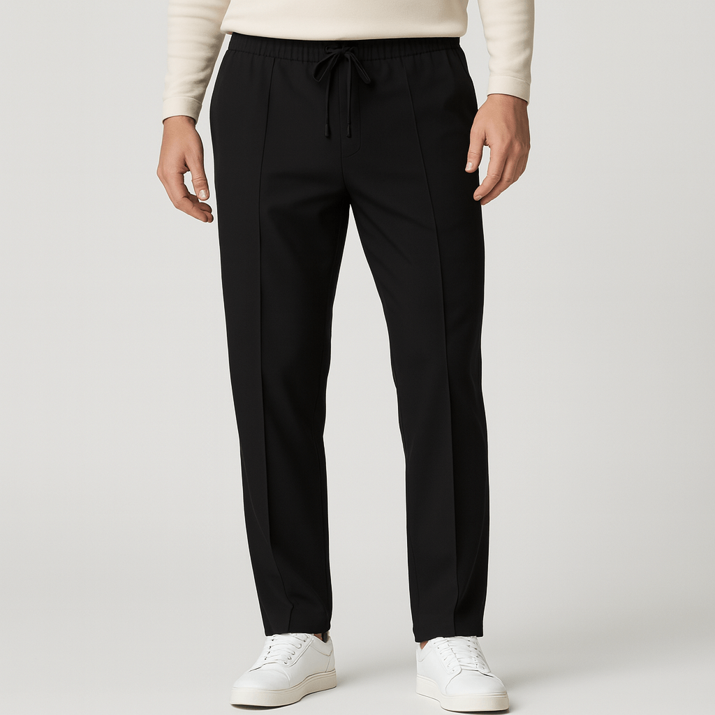 Noirski | Lekkie spodnie dresowe z prostymi nogawkami
