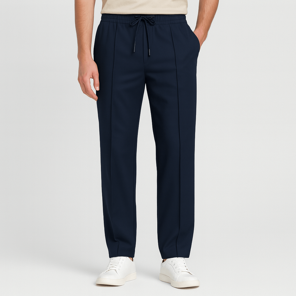 Noirski | Lekkie spodnie dresowe z prostymi nogawkami