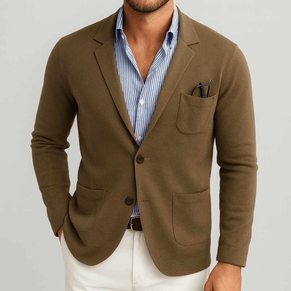 Noirski | Marynarka o dopasowanym kroju z zapięciem na guziki