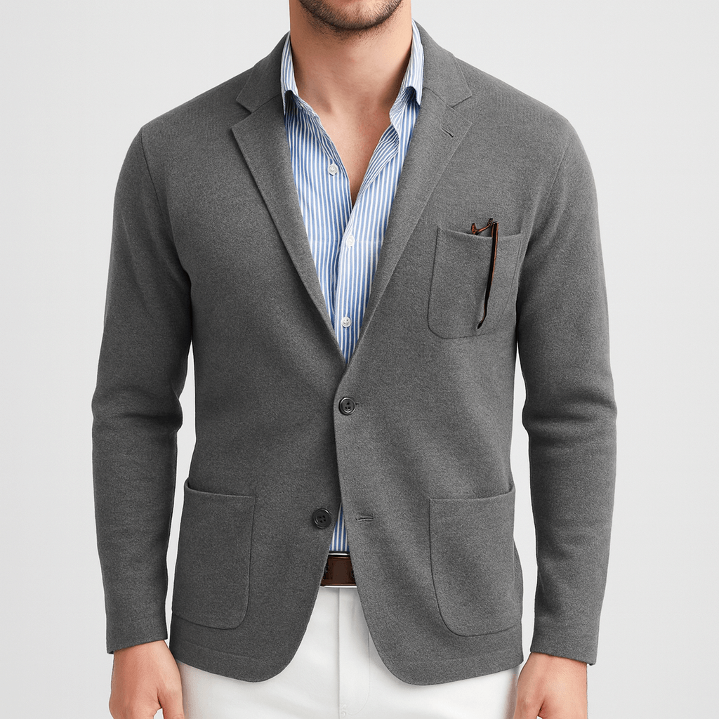 Noirski | Marynarka o dopasowanym kroju z zapięciem na guziki