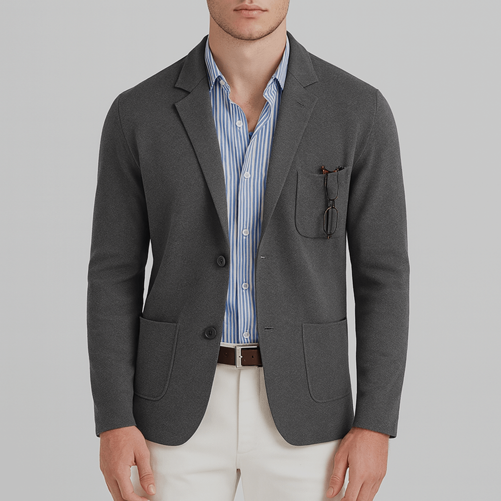 Noirski | Marynarka o dopasowanym kroju z zapięciem na guziki