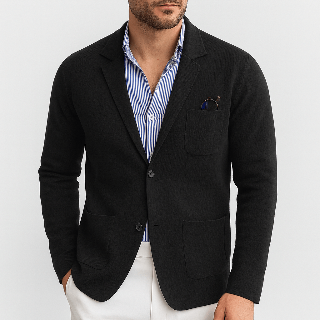 Noirski | Marynarka o dopasowanym kroju z zapięciem na guziki