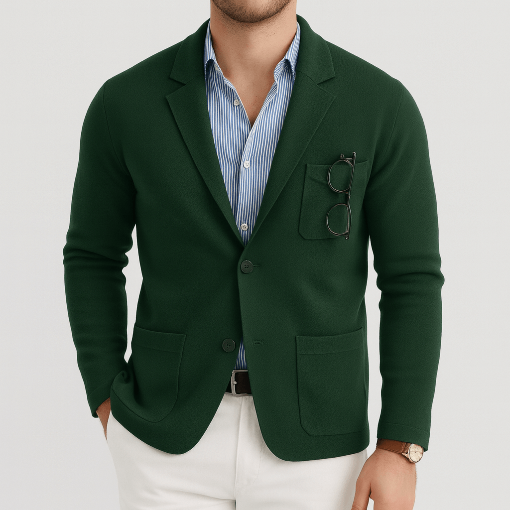 Noirski | Marynarka o dopasowanym kroju z zapięciem na guziki