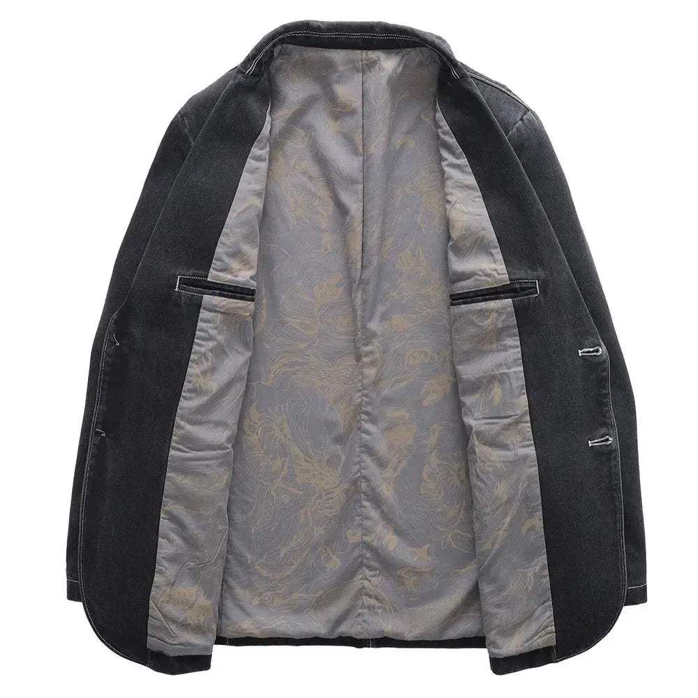 Noirski | Miejska blezery dżinsowa