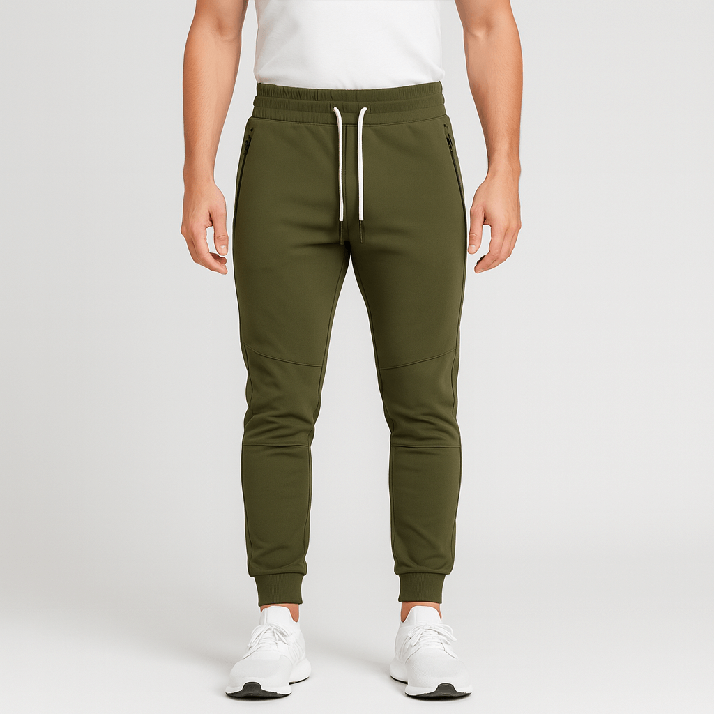 Noirski | Spodnie dresowe z gumką w pasie i kieszeniami