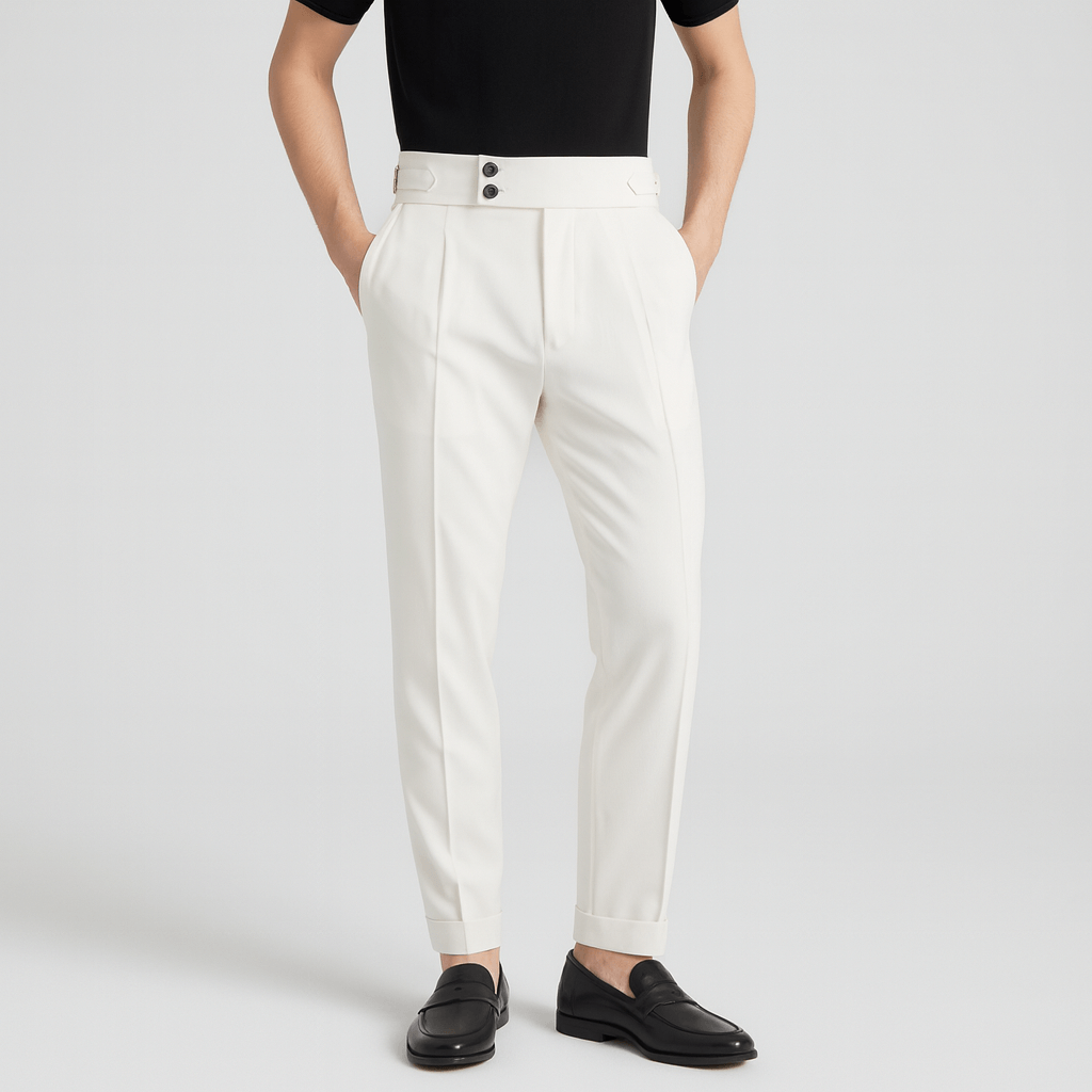 Noirski | Spodnie ze stretchem i dopasowanym krojem