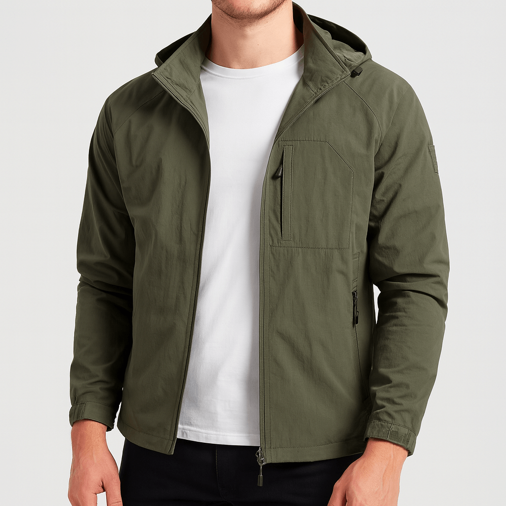 Noirski | Wodoodporna, oddychająca kurtka wiatrówka