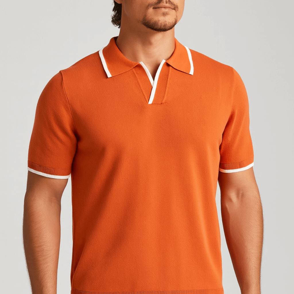 Polo w eleganckim stylu casual z eleganckimi detalami