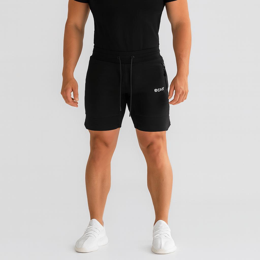 Sprzęt treningowy spodenki z kieszeniami zapinanymi na zamek do biegania i uprawiania sportu