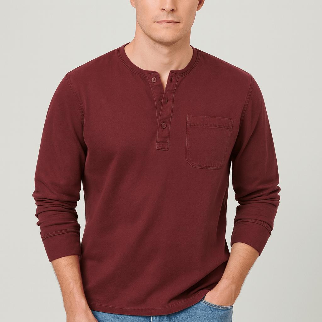 Wygodna i stylowa koszula z długim rękawem dla mężczyzn - idealna na każdą okazję