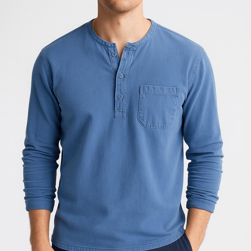 Wygodna i stylowa koszula z długim rękawem dla mężczyzn - idealna na każdą okazję