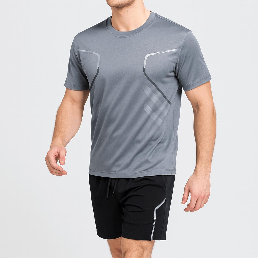 Wygodny krój sprzęt treningowy zestaw sportowy - styl letni do noszenia na co dzień