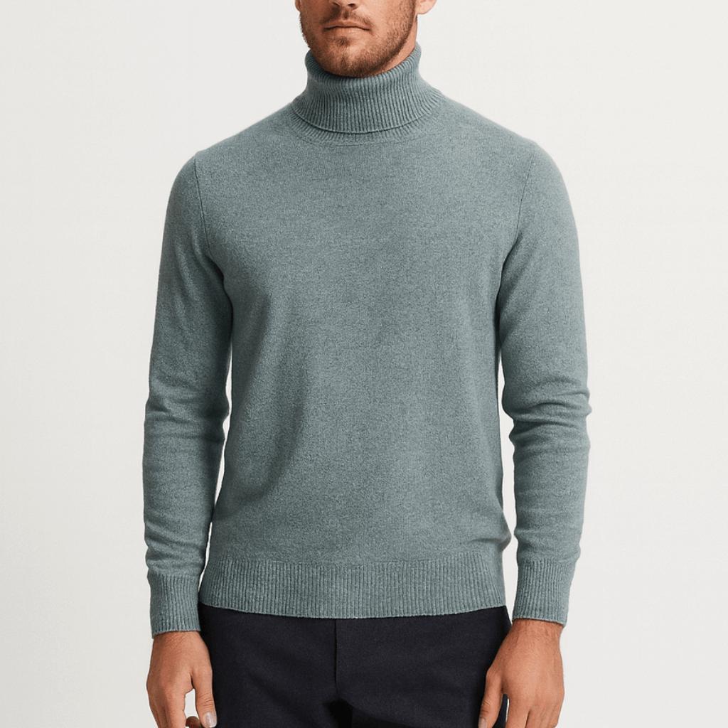 Wysokiej jakości golf z kaszmiru dla mężczyzn – ponadczasowy, elegancki design