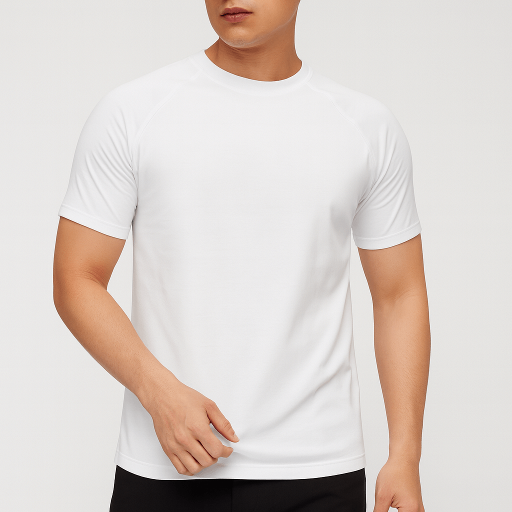 Noirski | Bawełniana koszulka z raglanowymi rękawami i dopasowanym krojem