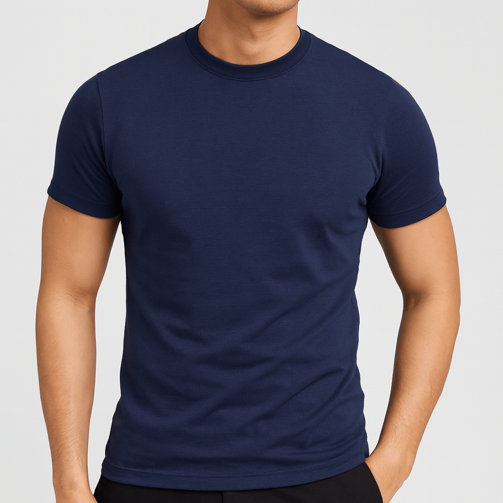 Noirski | Koszula bawełniana z marszczeniami i dopasowanym krojem