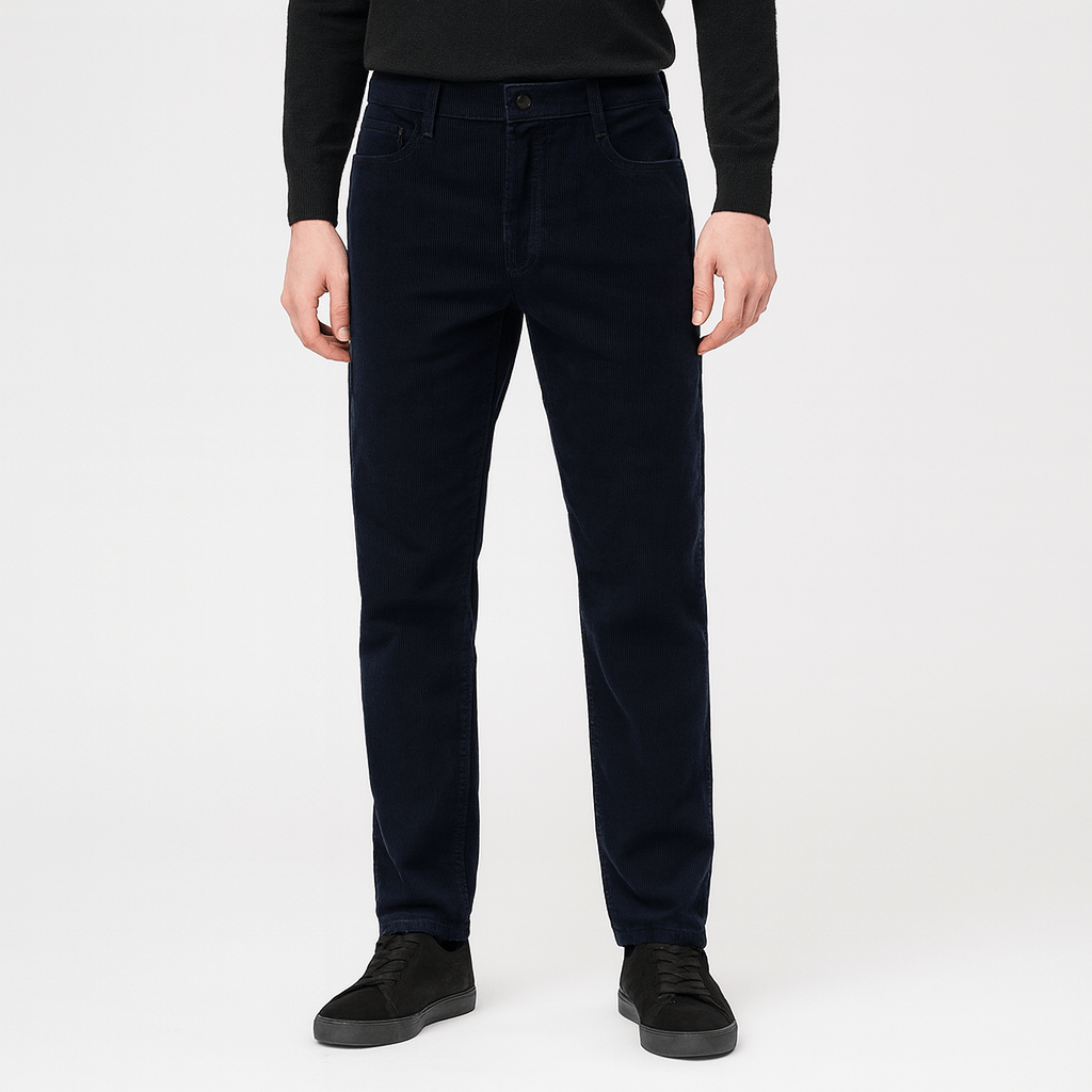 Noirski | Elastyczne, stylowe spodnie sztruksowe