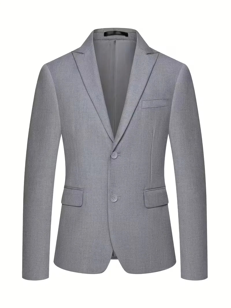 Garnitur męski trzyczęściowy slim fit z kamizelką, na wesele i na galę - garnitur ślubny - zdjęcie 21