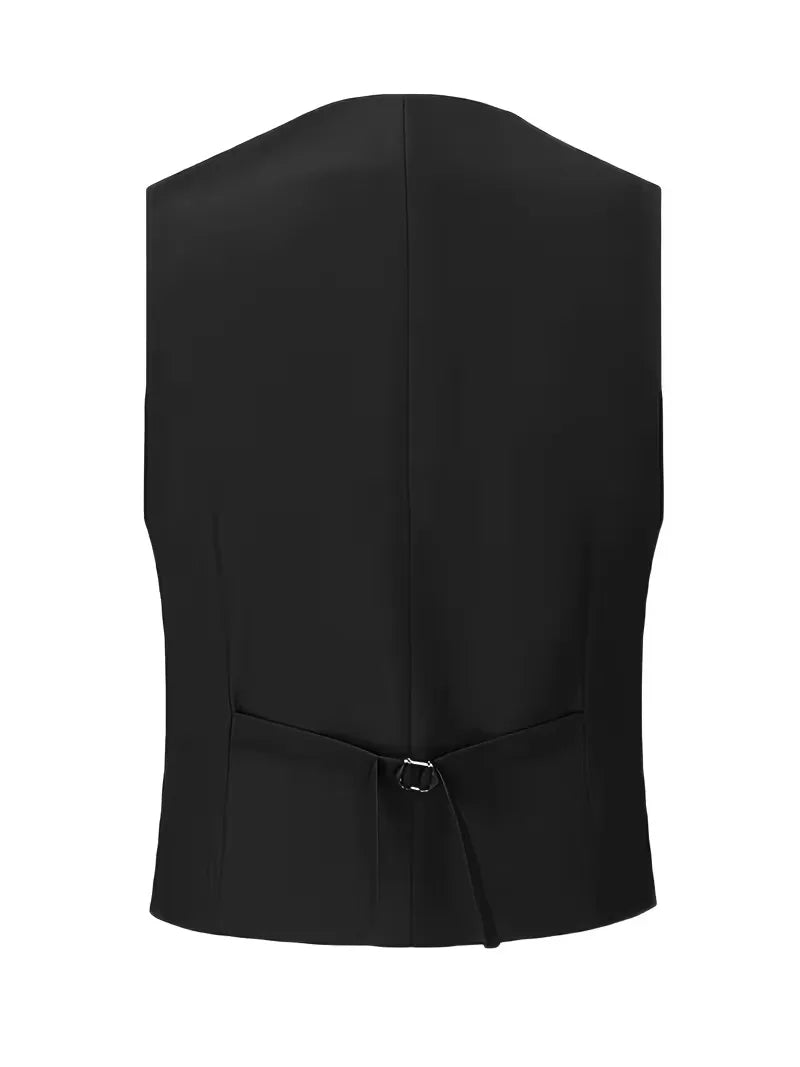 Garnitur męski trzyczęściowy slim fit z kamizelką, na wesele i na galę - garnitur ślubny - zdjęcie 9