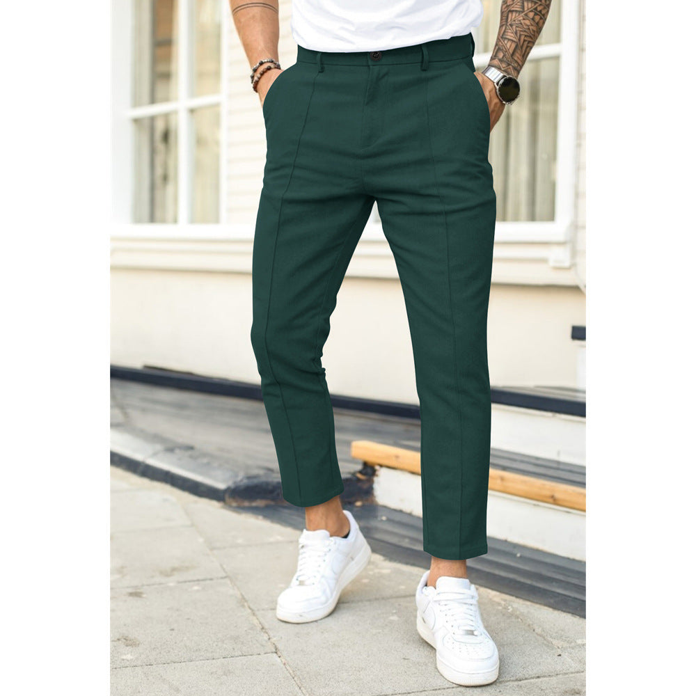 Eleganckie spodnie chino dla mężczyzn – letnie, miękkie i wygodne