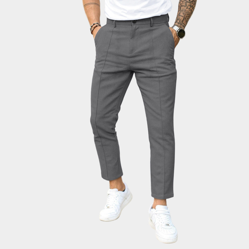 Eleganckie spodnie chino dla mężczyzn – letnie, miękkie i wygodne