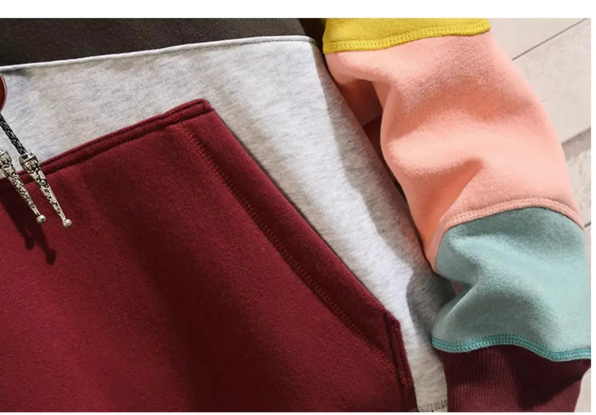 Ares | Luźna bluza z kapturem z ultra miękkiego materiału 6
