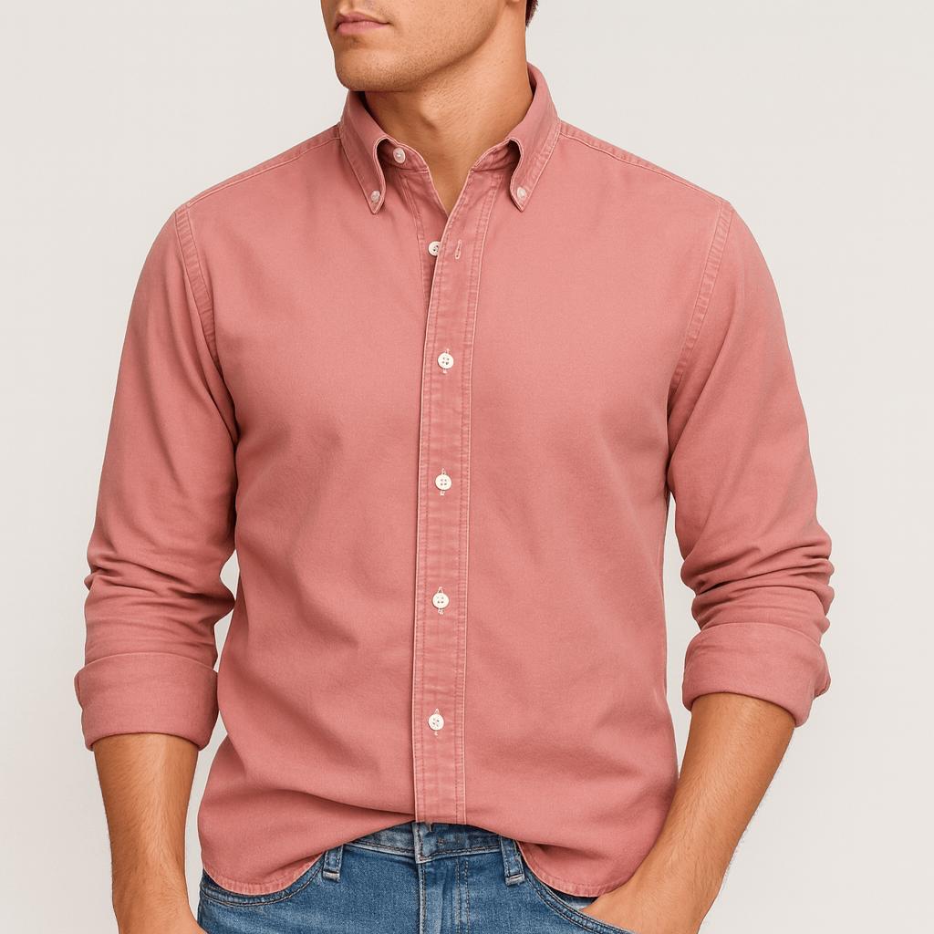 Elegancka koszula z długim rękawem dla pewnej elegancji i wygody