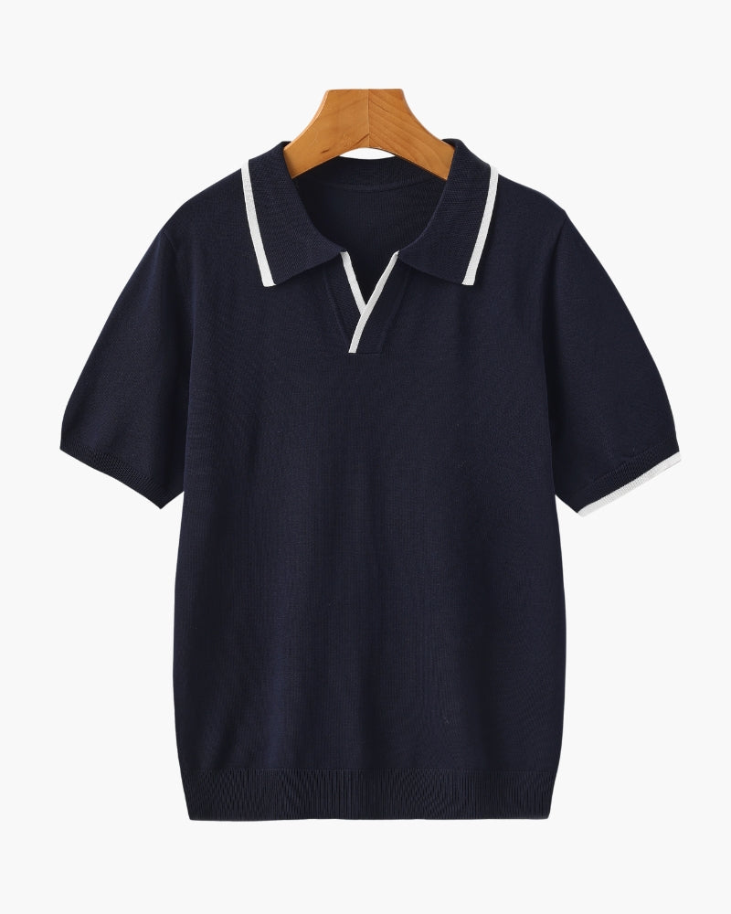 Polo w eleganckim stylu casual z eleganckimi detalami