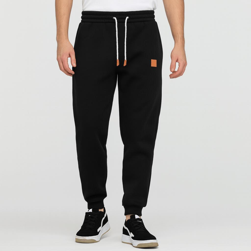 Lekkie bawełniane spodnie joggery dla mężczyzn - luźne, przewiewne, letnie