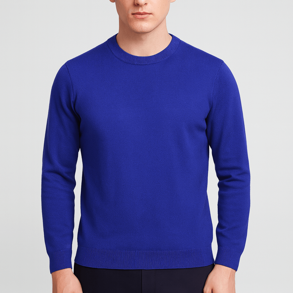 Noirski | Klasyczny sweter z okrągłym dekoltem