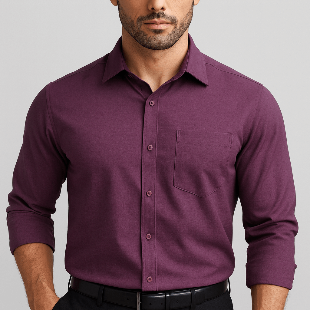 Noirski | Koszula biznesowa formalna o regularnym kroju