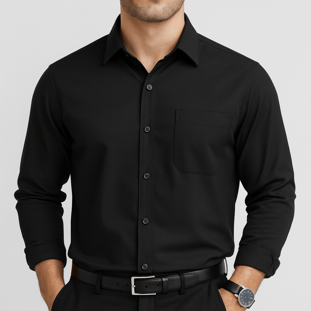 Noirski | Koszula biznesowa formalna o regularnym kroju