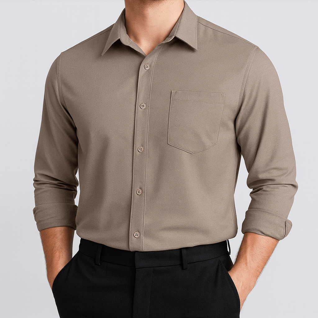 Noirski | Koszula biznesowa formalna o regularnym kroju