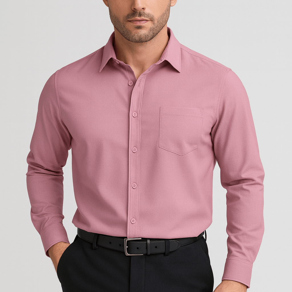 Noirski | Koszula biznesowa formalna o regularnym kroju