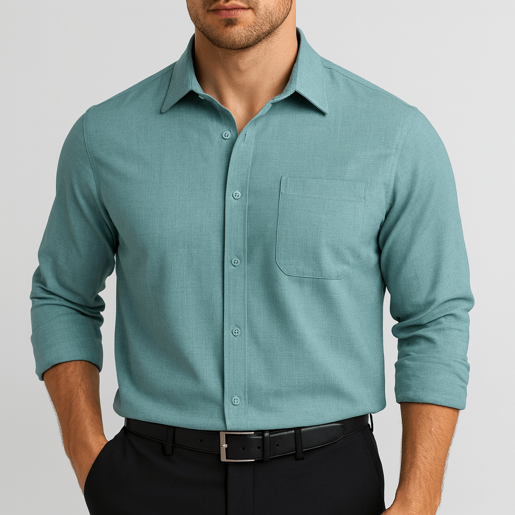 Noirski | Koszula biznesowa formalna o regularnym kroju