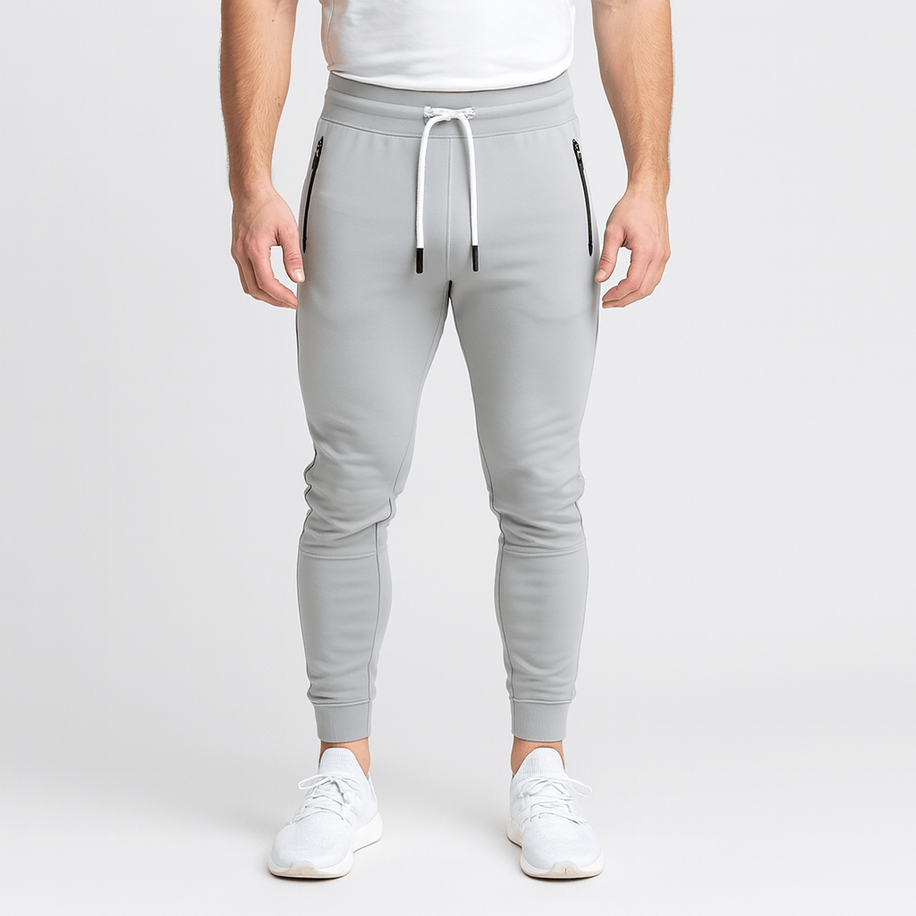 Noirski | Lekkie i oddychające spodnie dresowe