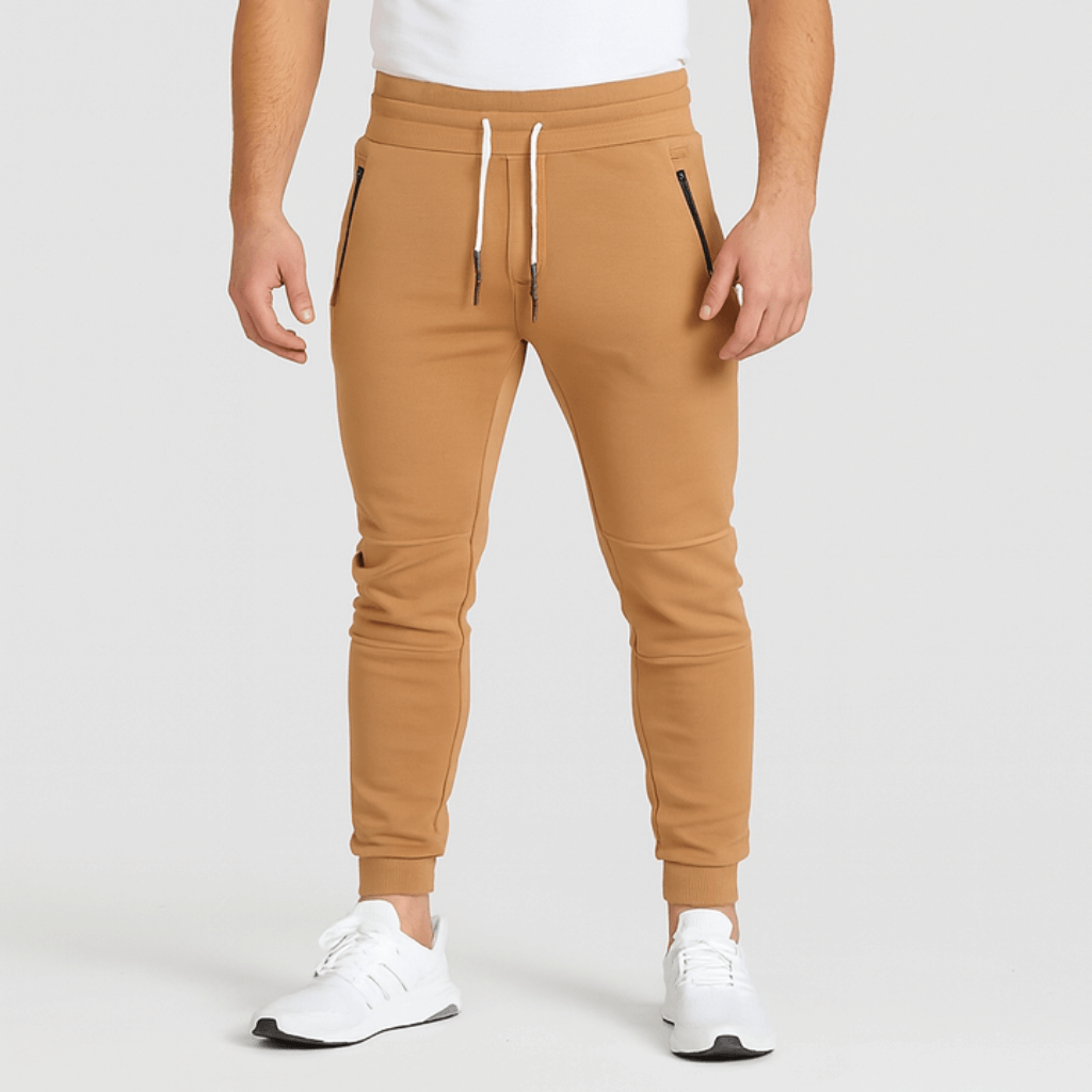 Noirski | Lekkie i oddychające spodnie dresowe