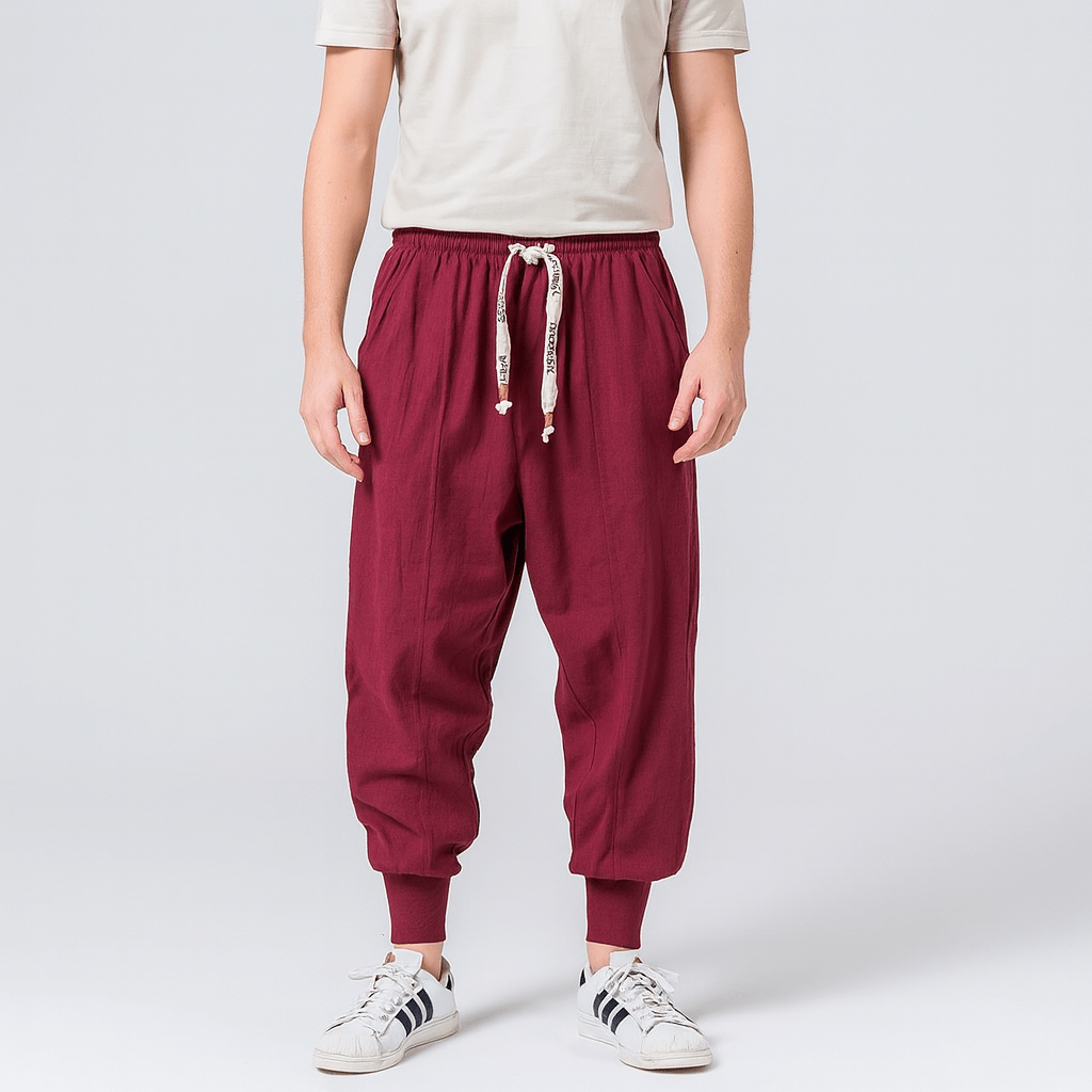 Noirski | Luźne spodnie dresowe ze ściągaczem