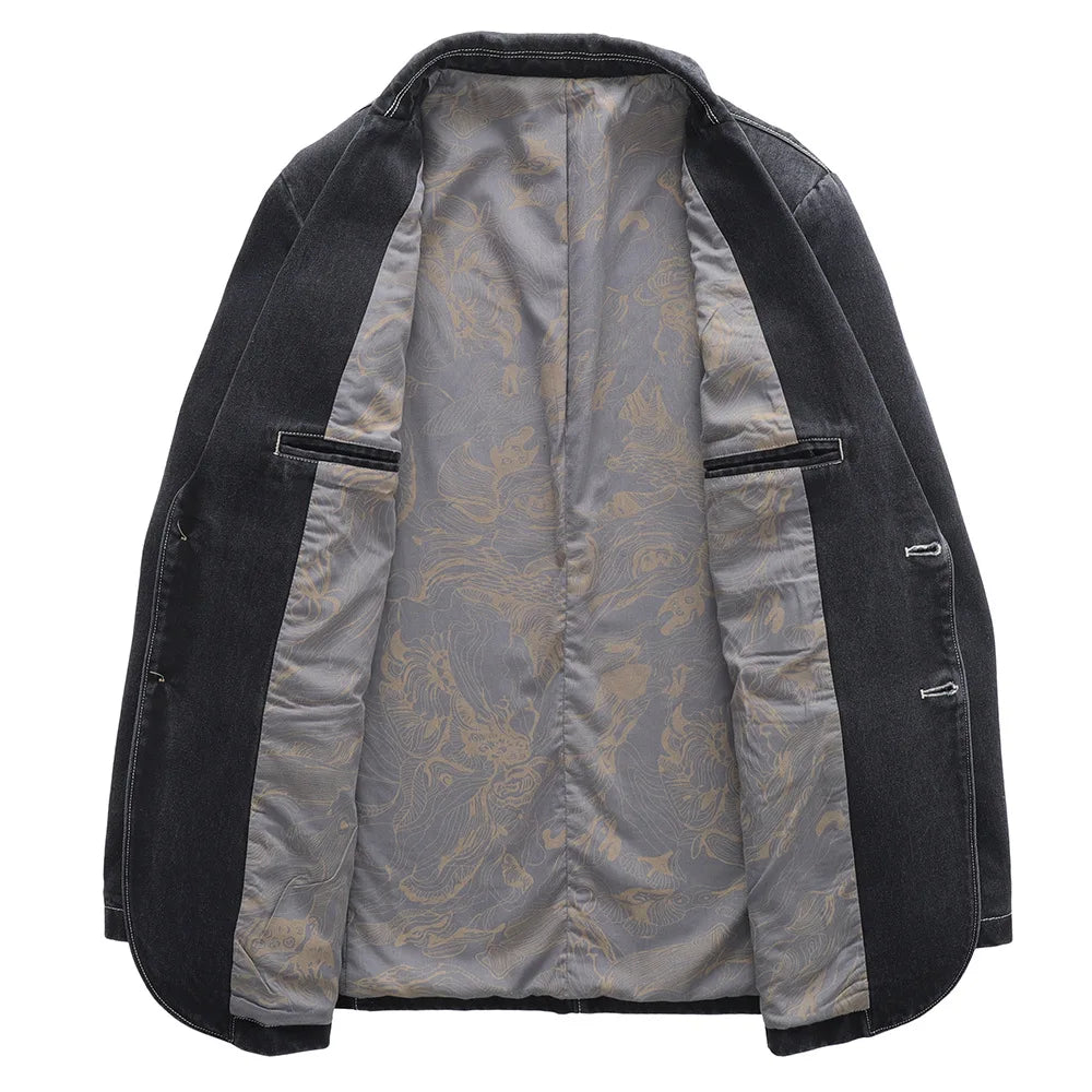 Noirski | Miejska blezery dżinsowa