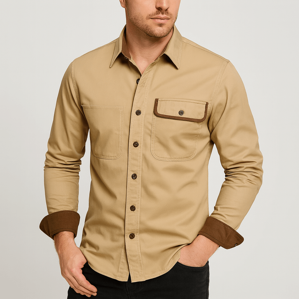 Noirski | Oddychająca, dopasowana koszula formalna