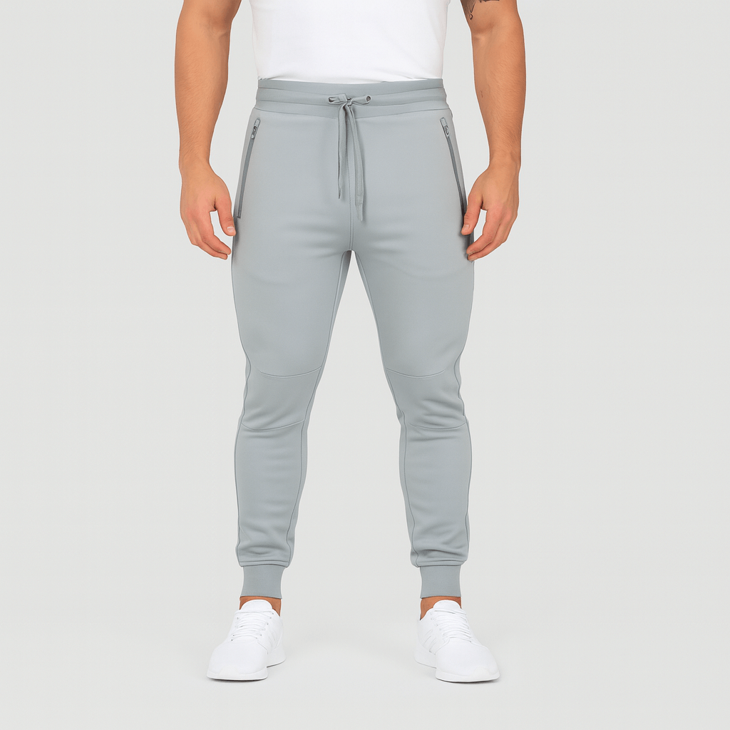 Noirski | Spodnie dresowe z gumką w pasie i kieszeniami