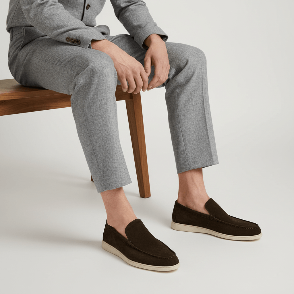 Noirski | Skórzane mokasyny w stylu vintage