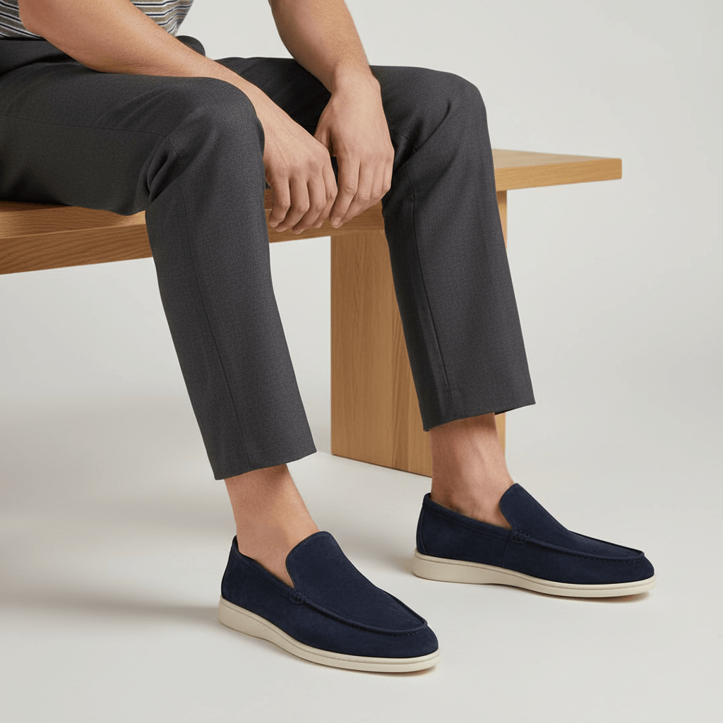 Noirski | Skórzane mokasyny w stylu vintage